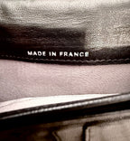 👜SOLD👜 CHANEL Black Camellia Embossed Lambskin Leather