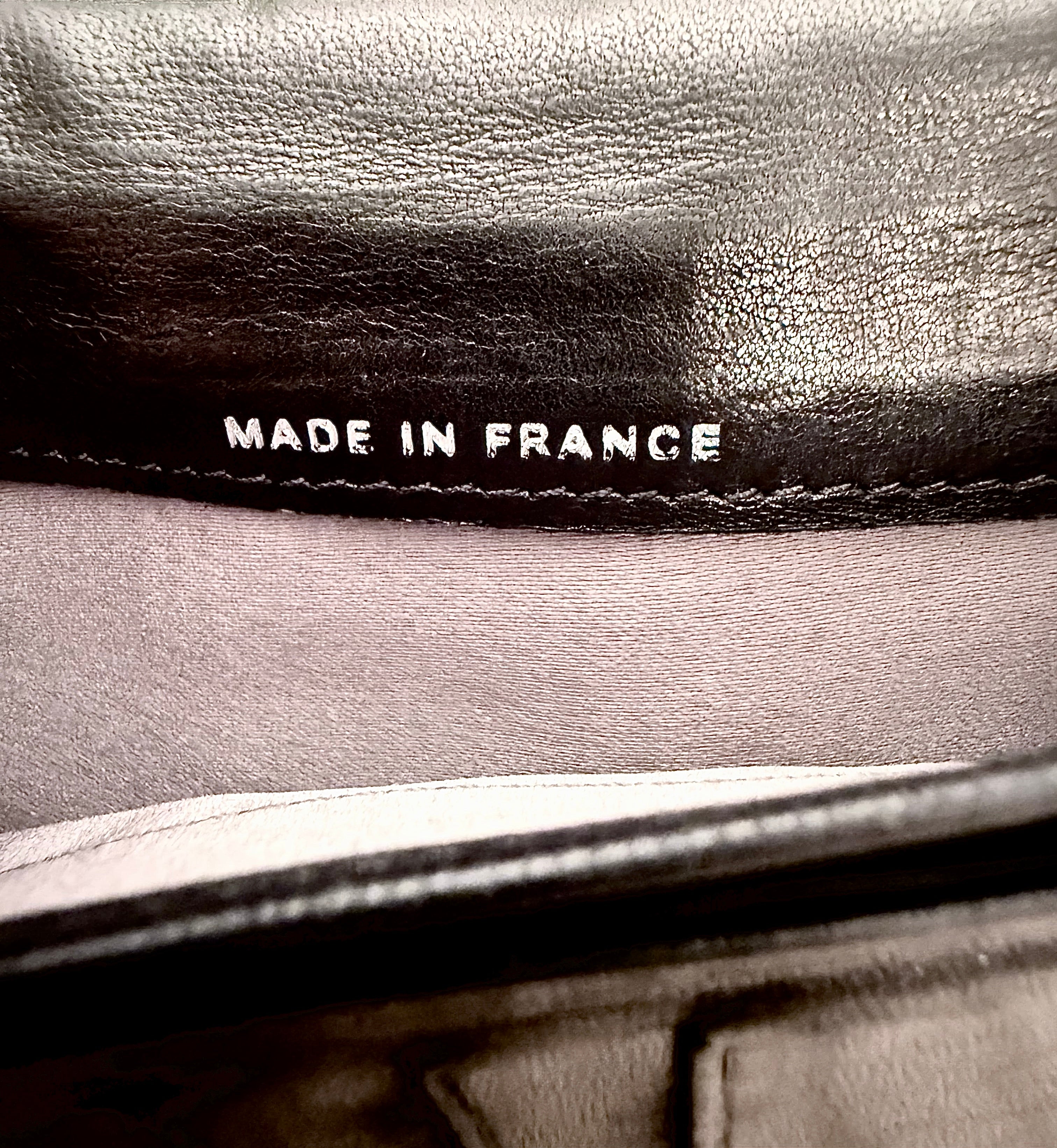 👜SOLD👜 CHANEL Black Camellia Embossed Lambskin Leather