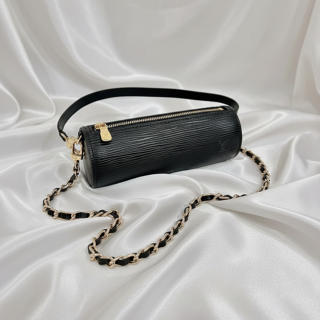 Louis Vuitton Mini Papillon pouch (Black)